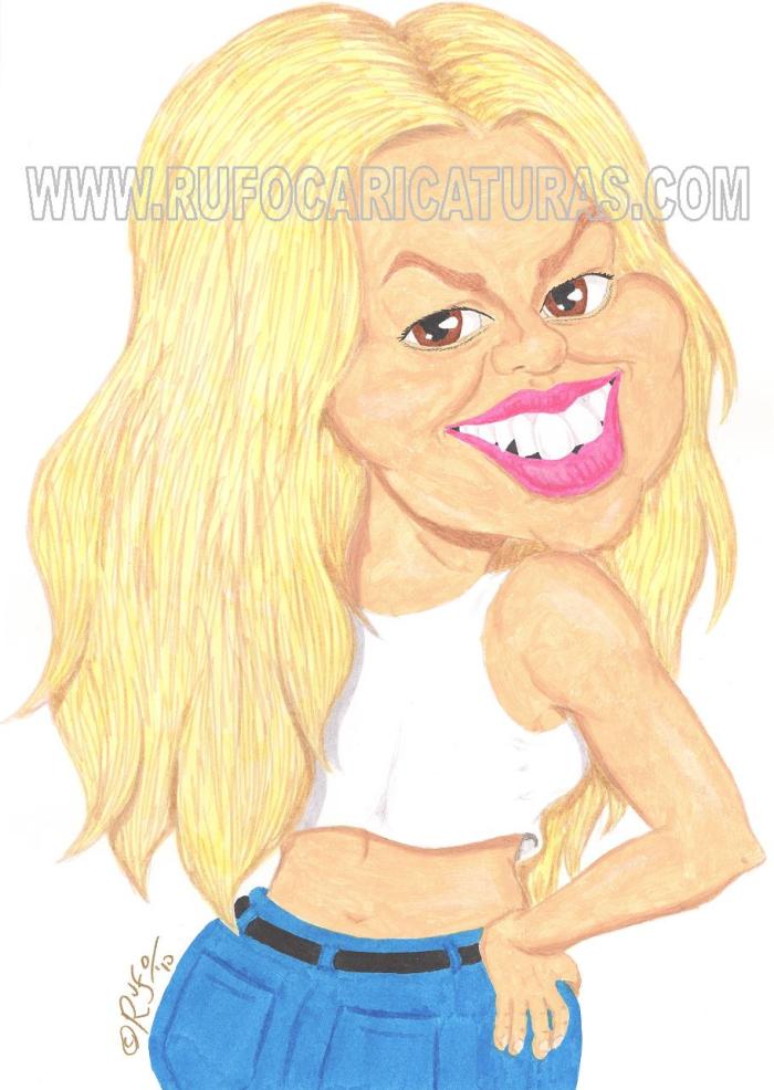 shakira_caricatura