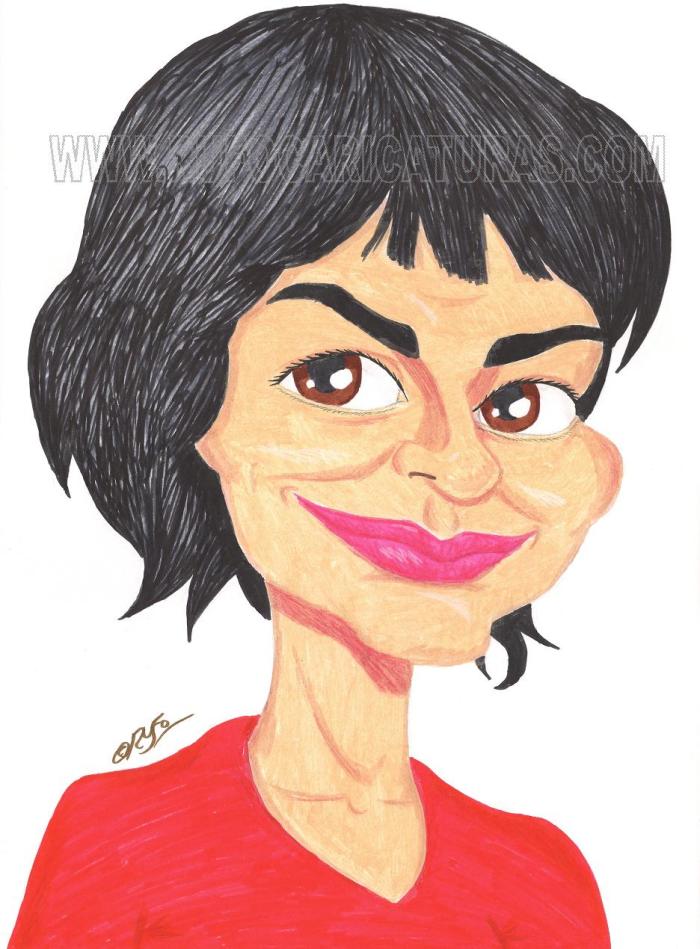 Audrey_tautou_caricatura