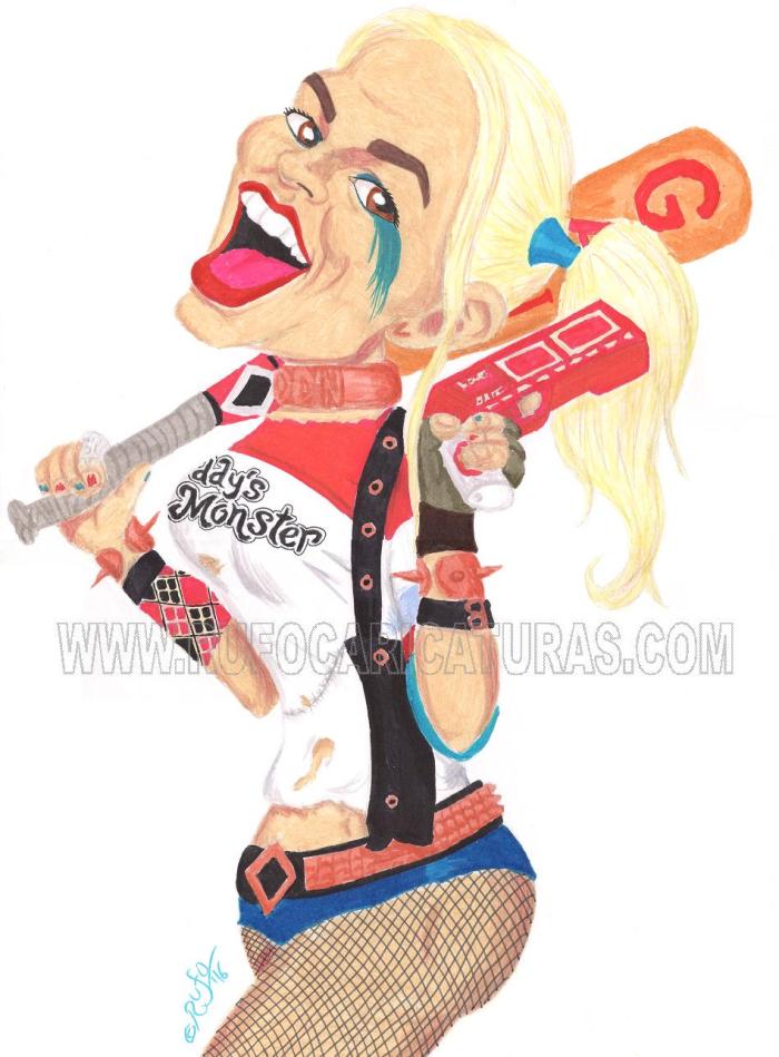 harley_quinn_margot_robbie_caricatura